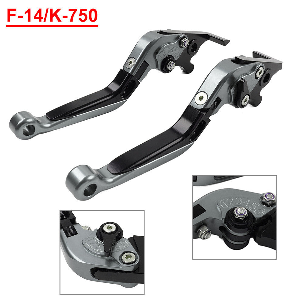 Folding Extendable Brake Brake Clutch Levers for Kawasaki Ninja650R ER6F ER6N