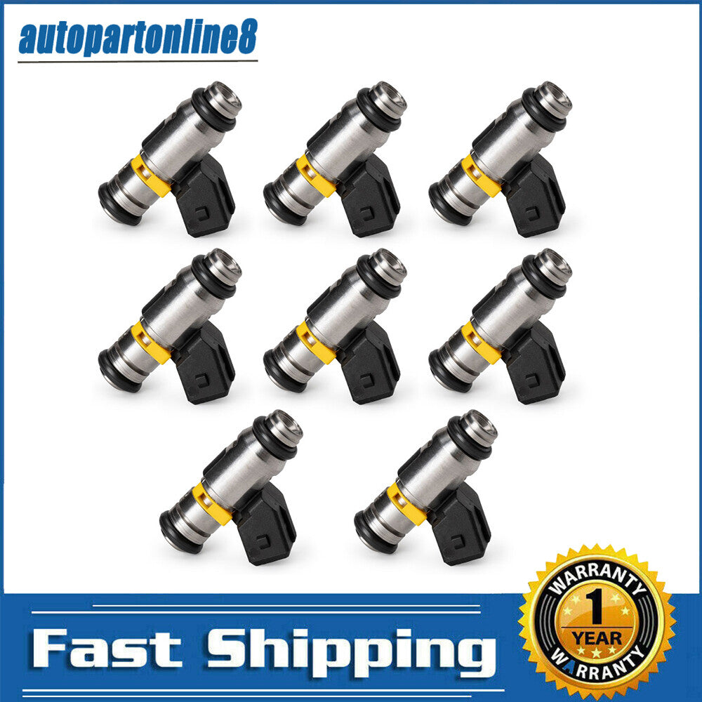 Set of 8 IWP-069 Fuel injectors 214310006900 for DUCATI 749 996 999 MERCRUISER