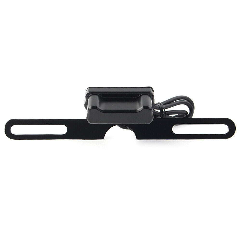 License Plate Light Mount Holder Bracket with LED License Taillight Lamp Black