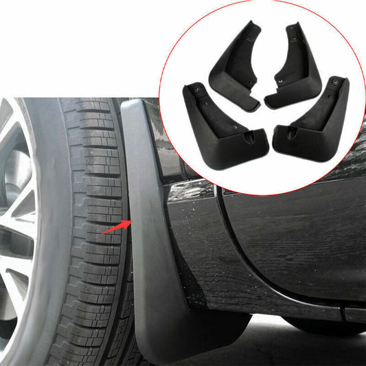 ABS Black Mud Flaps Splash Guards Fender Mudguards for Ford Escape Kuga 2020-22