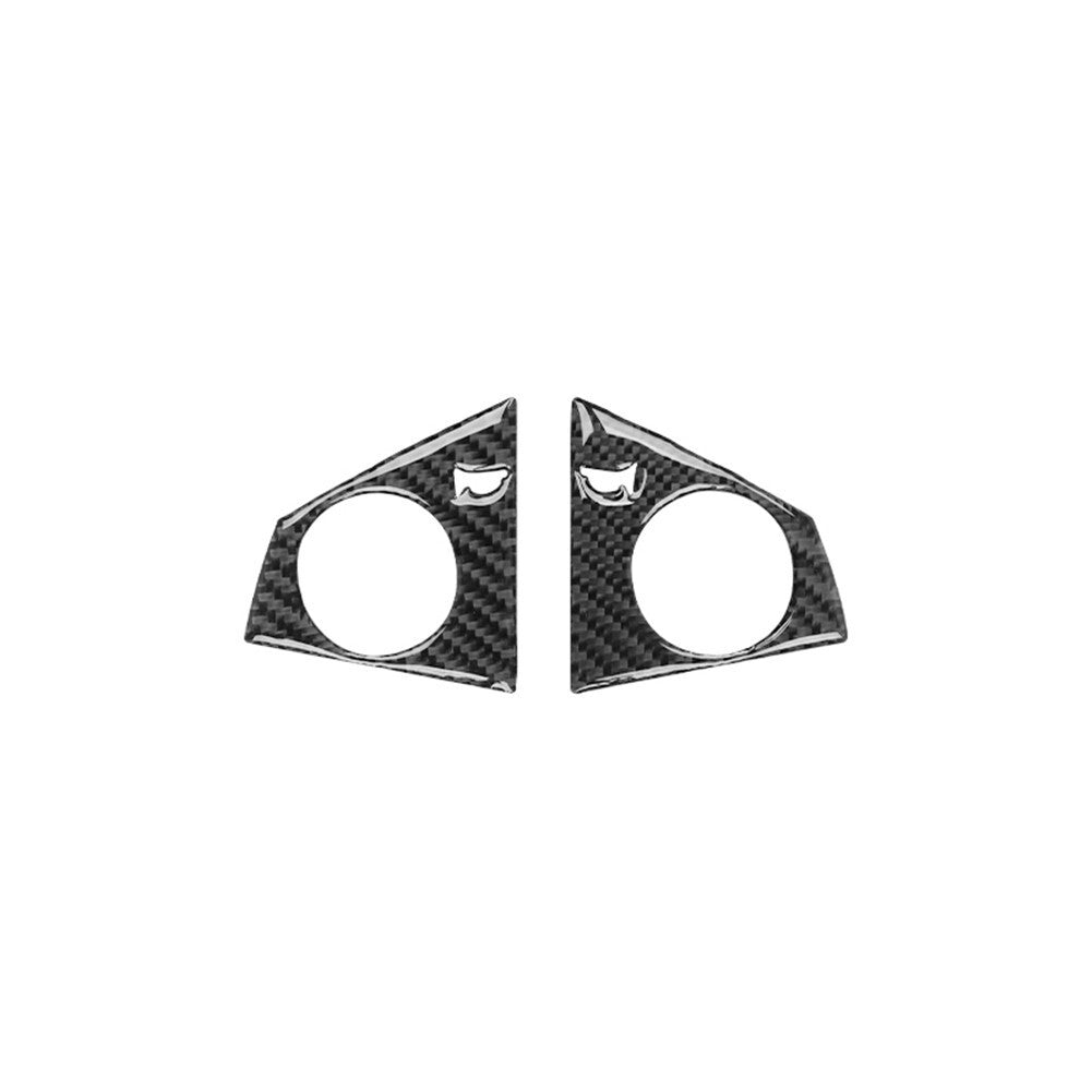 Carbon fiber steering wheel button trim for Mercedes-Benz M-Class W164 2006-2011