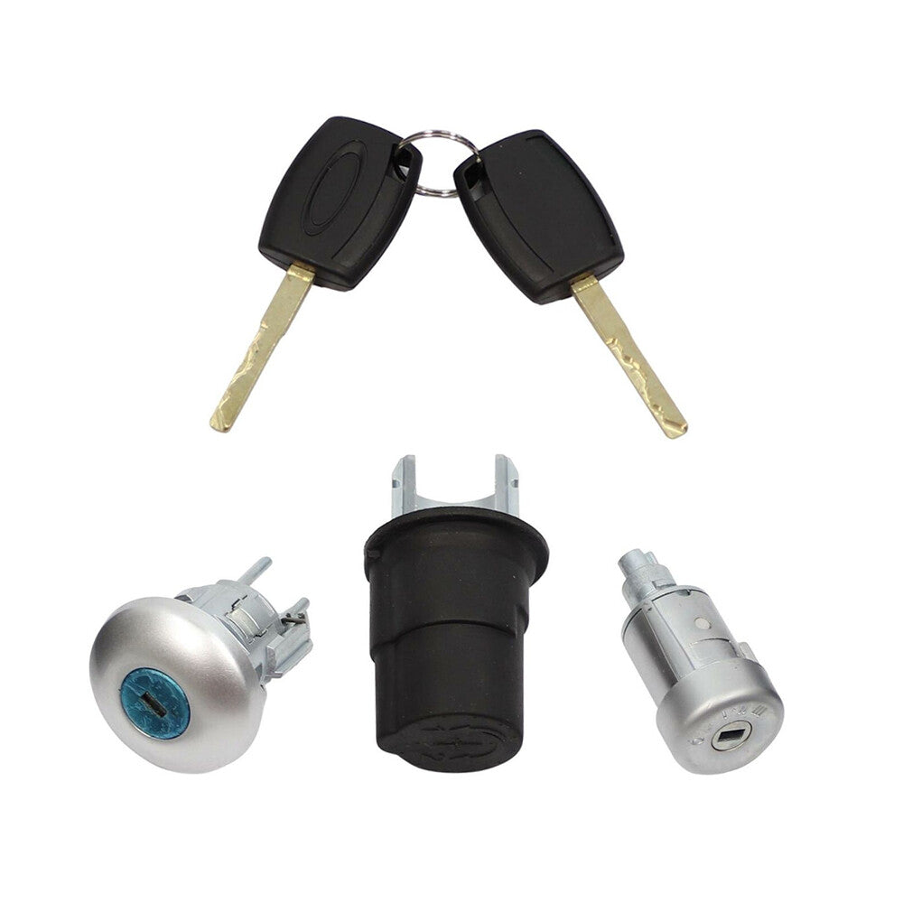 Front Side Door Lock with 2 Keys Replacement 2408222 For Transit Custom Mk8