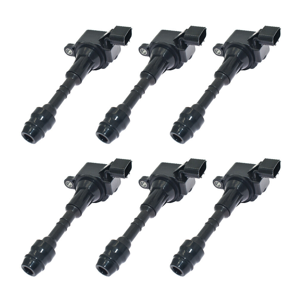 6x Ignition Coils for Nissan Frontier Pathfinder Altima Maxima for Infiniti I35 QX4