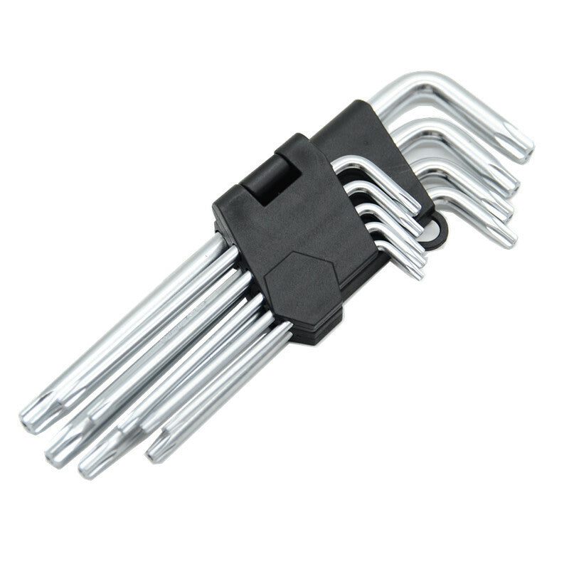 Long Arm Ball End Hex Key Wrench Torx Star Screwdriver 19Pc car Repair Tool Kit