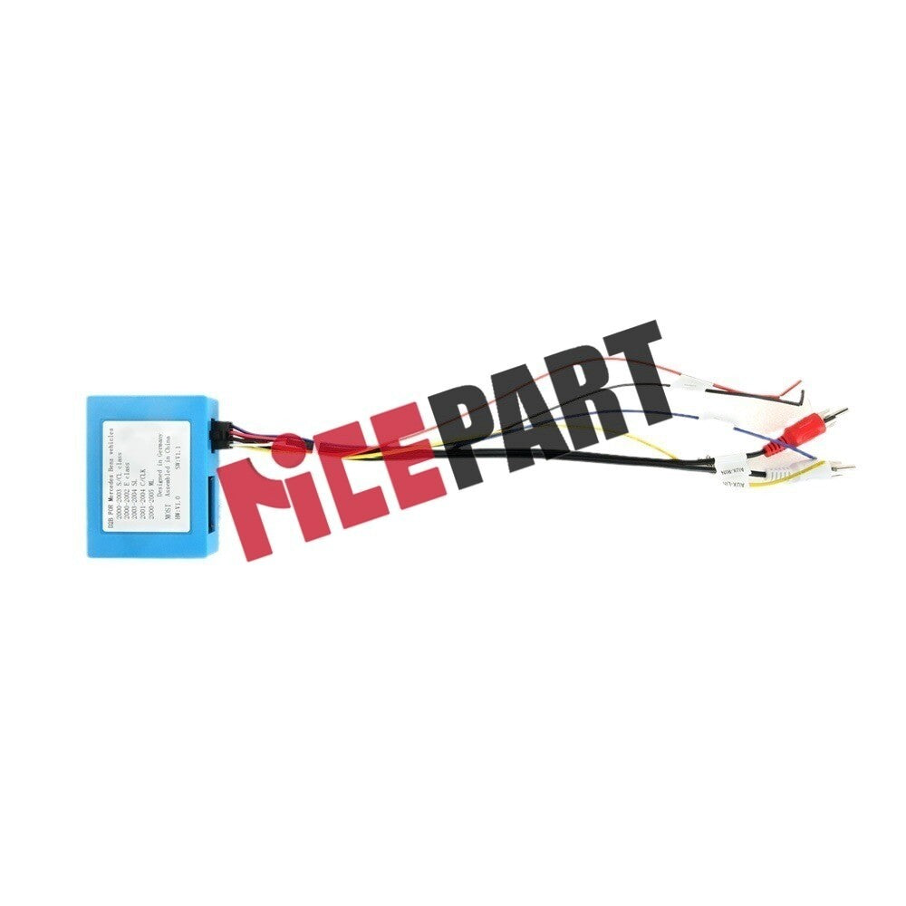 Optical Fiber Decoder Box Amplifier compatible for Mercedes-Benz ML/R/GL/SLK/ for Cayenne