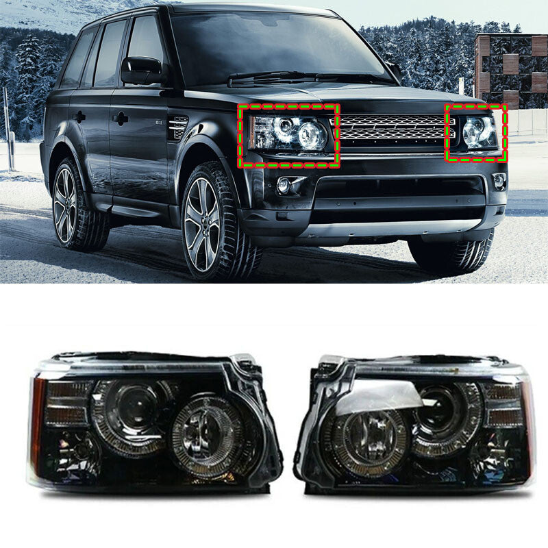 LH RH Front Headlight Assembly for Land Rover for Range Rover Sport L320 2010-2013