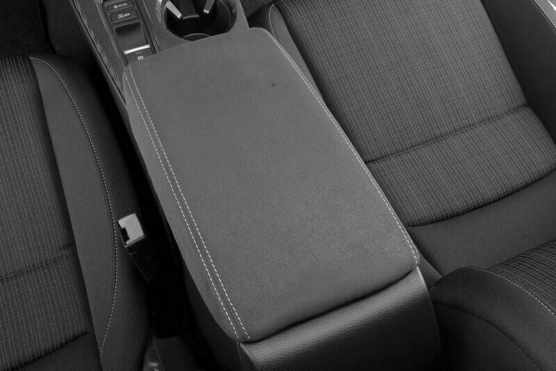 for Honda for Civic 11th 2022-23 Gray Suede Central Console Armrest Box Holster Trim