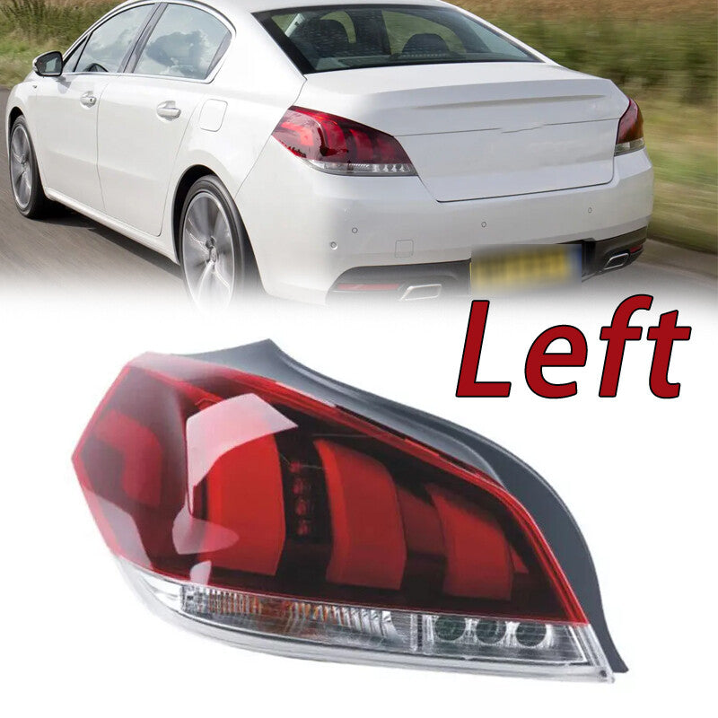 LH Rear Bumper Tail Light Tail Brake Lamp for Peugeot 508 2016-2018