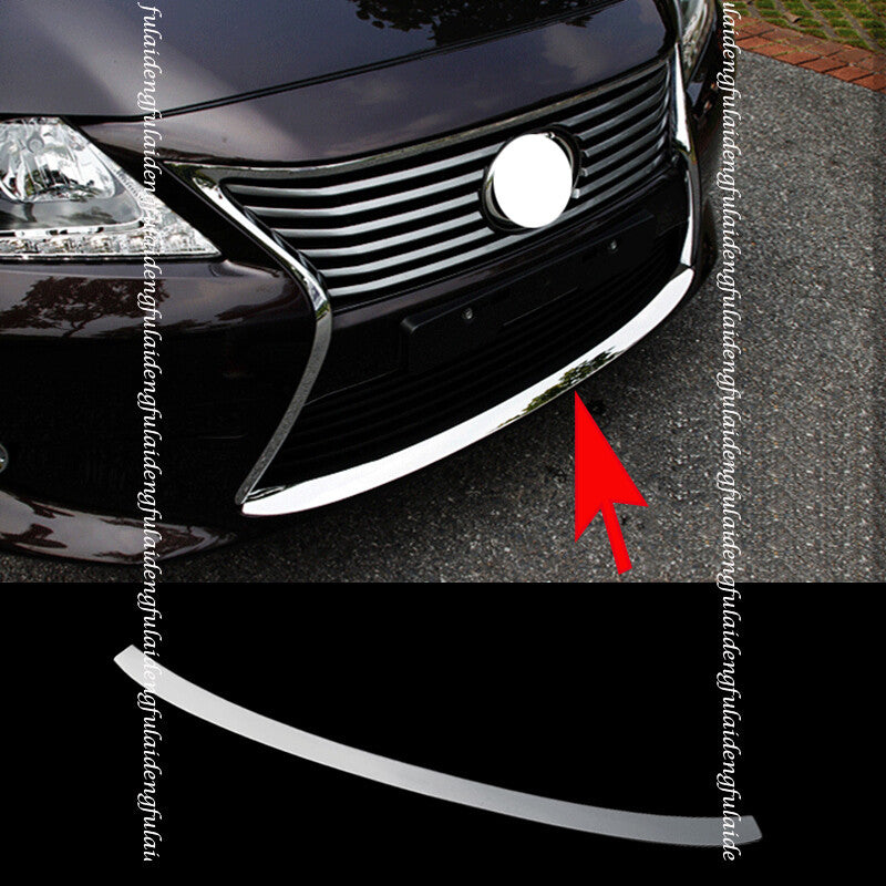 for Lexus ES350 ES300H 2012-15 Stainless Front bumper spoiler Lip Moulding Trim