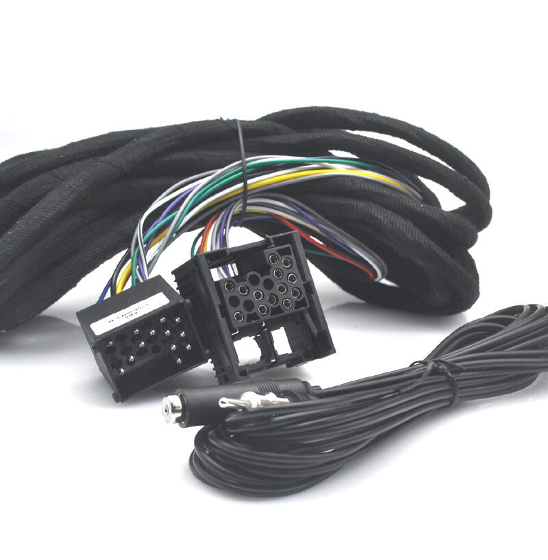 for BMW 3 5 7 Series X5 Z3 Stereo 6.5m ISO Rear Wiring Harness Aerial Extension