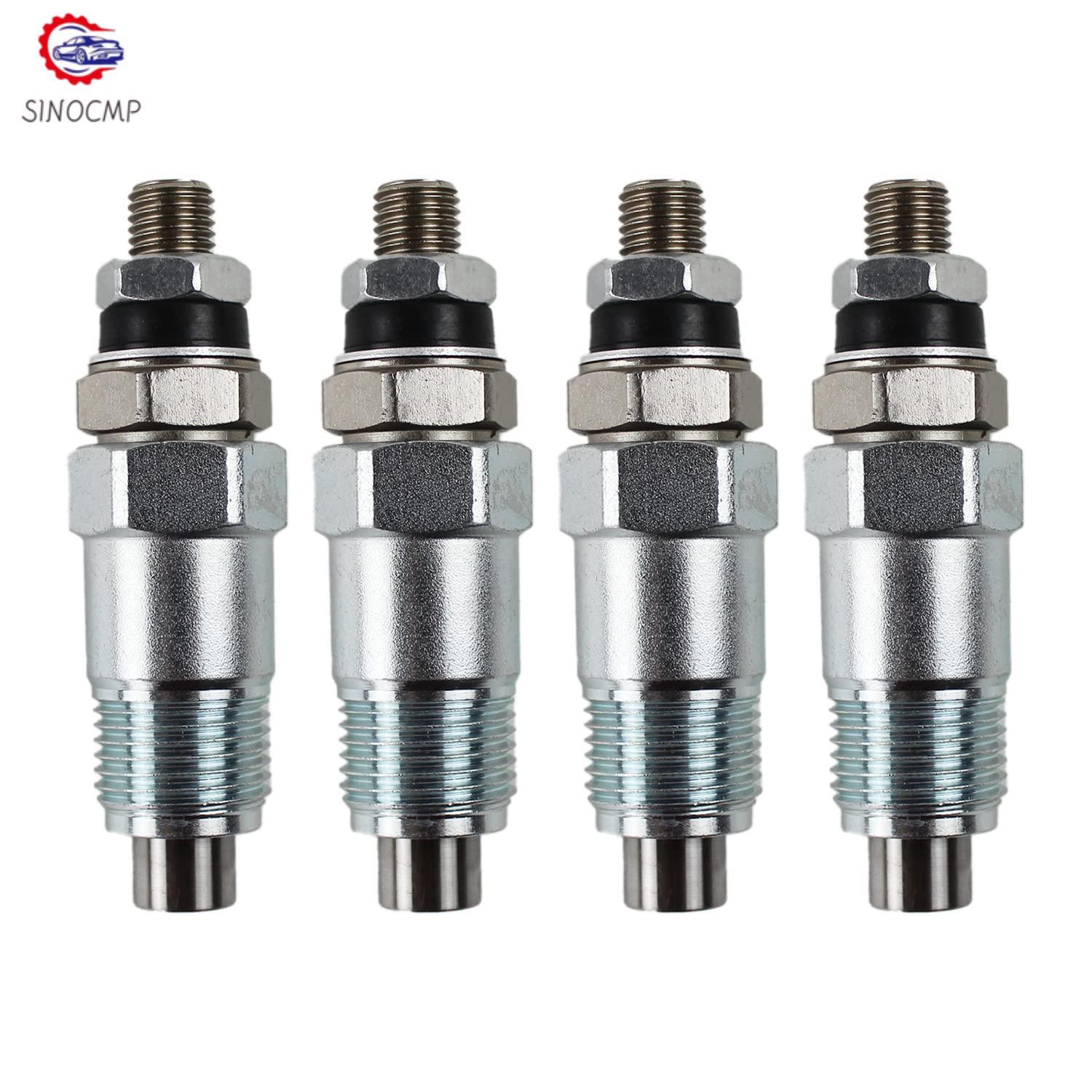 4PCS Fuel Injectors 23600-59035 2360059035 Replacement for Toyota Hilux Hiace