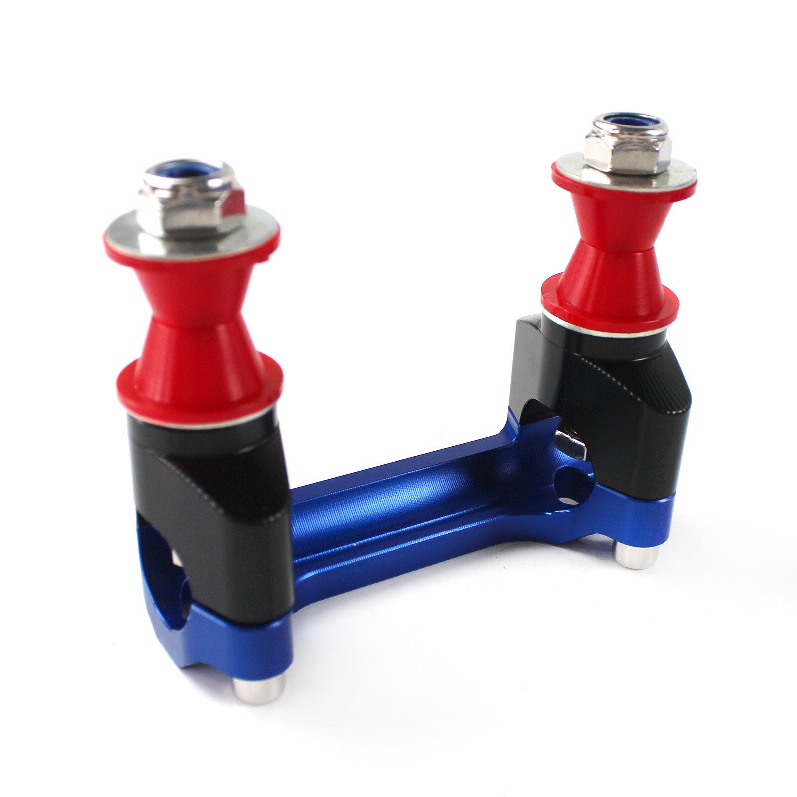 Triple Tree Clamps Steering Stem Riser Mount Clamp For 2005-2019 DRZ400SM Blue
