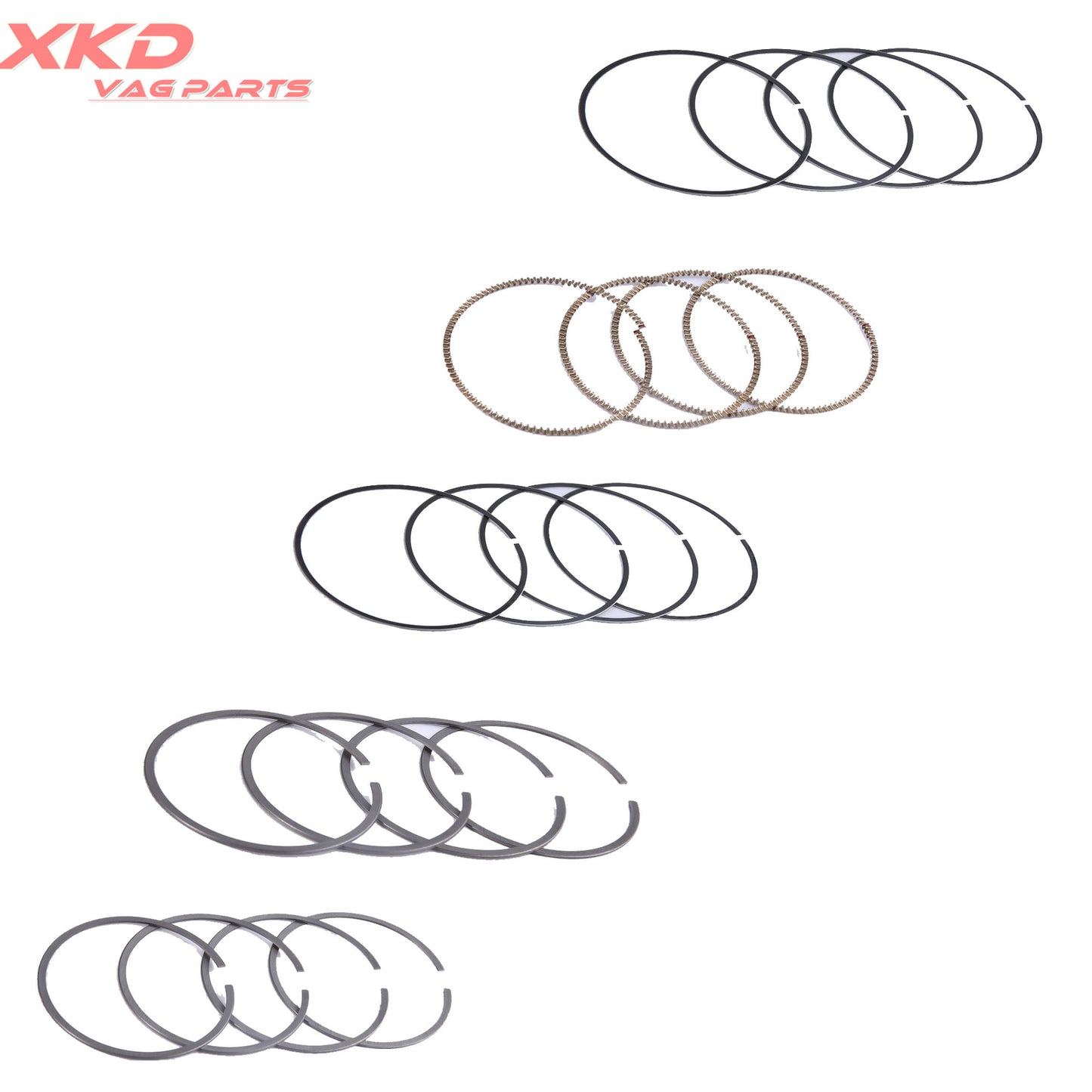 81mm Piston Ring Kit Fit for VW for Golf 10-13 1.6L BSE BSF Petrol Engine 06B198151A