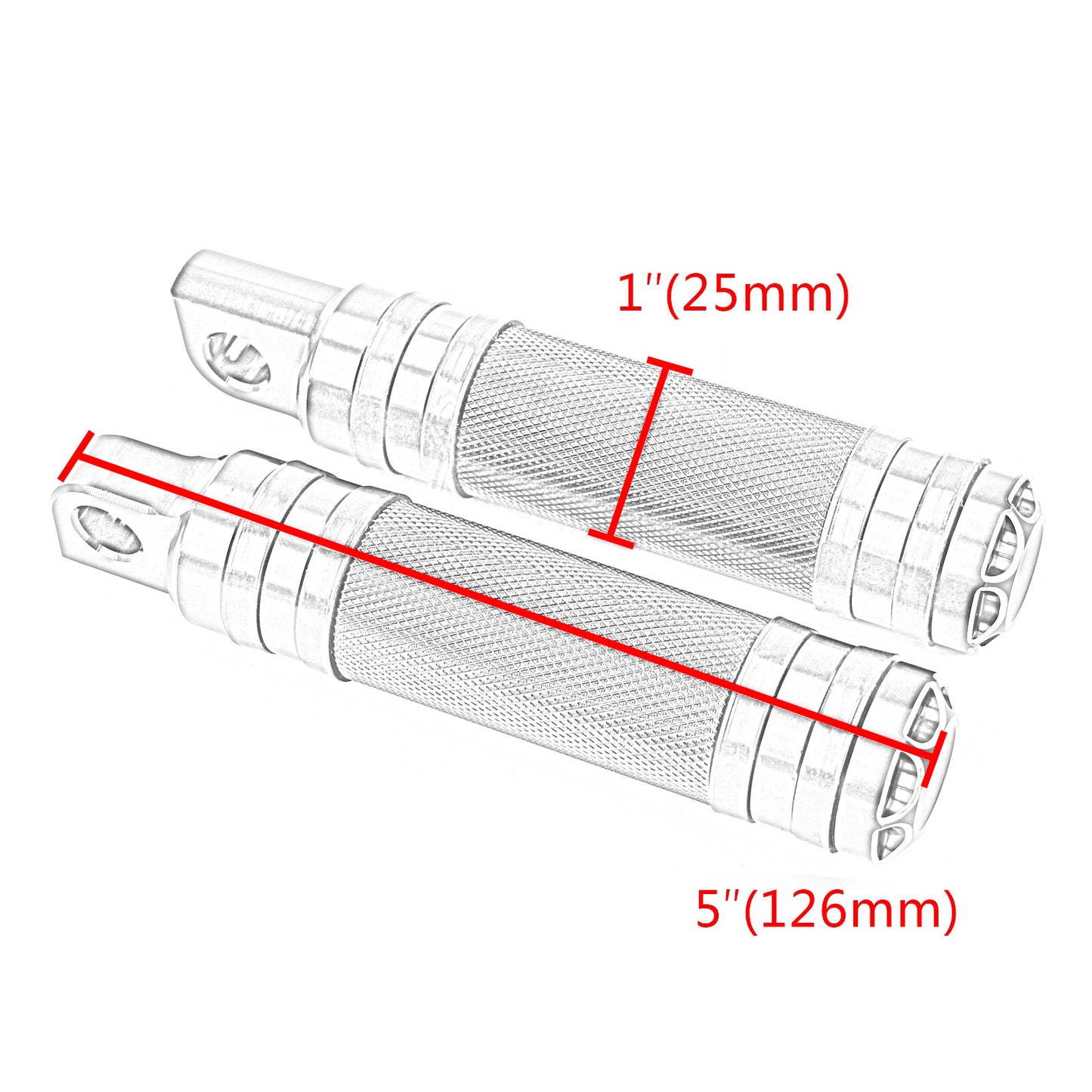 Motorcycle Crash Bar Foot Pegs Pedal for Harley Street Road Glide Road King