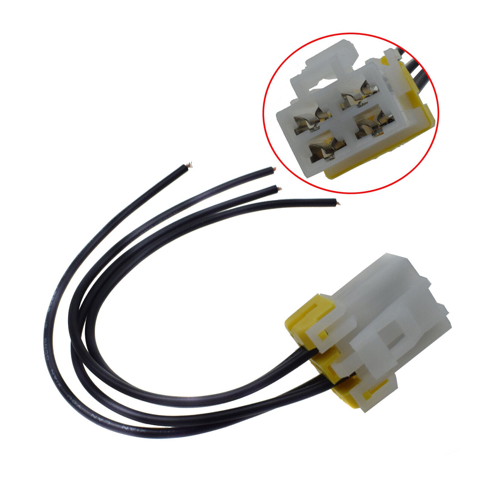 for Hyundai for Elantra Santa Fe Forte Optima 973-513 Blower Motor Resistor Pigtail