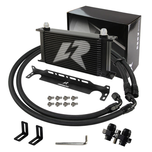 AN10 19 Row Oil Cooler Kit for BMW E82 135i E36 M3-Euro E46 M3 E90 E92 E93 335i