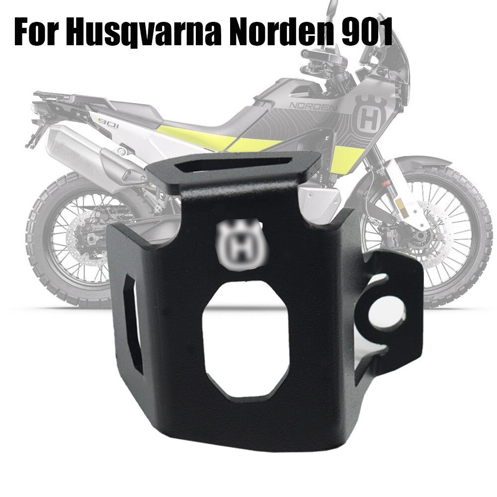 Rear Brake Fluid Reservoir Guard Cover Protector For Husqvarna Norden 901 2022