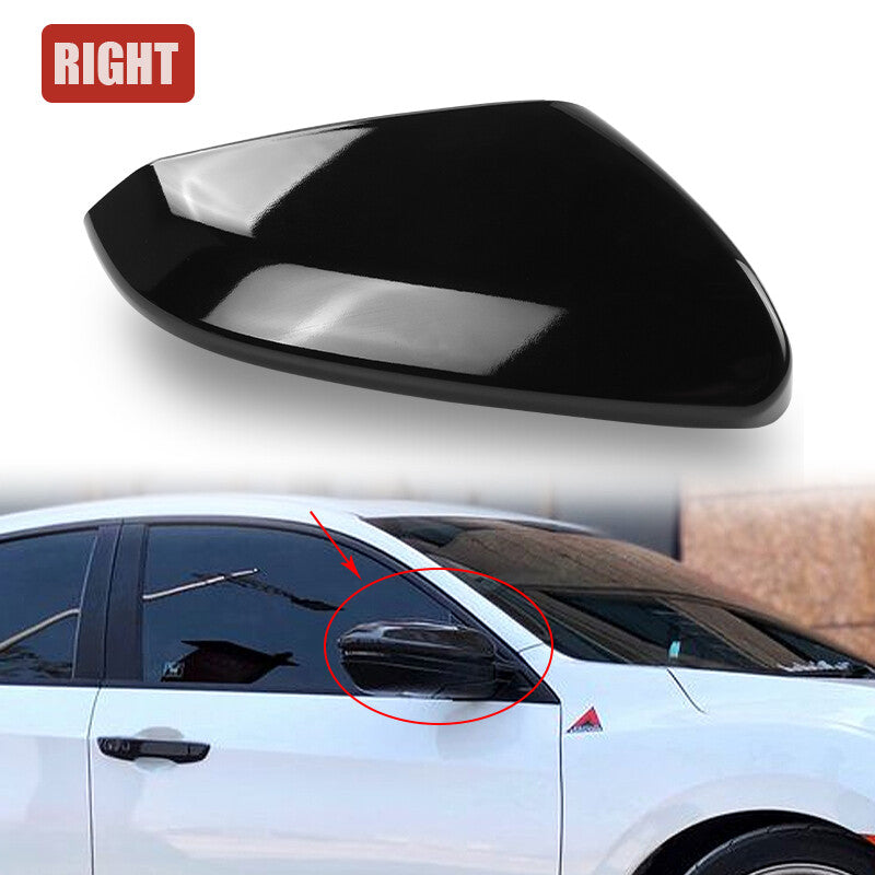 Rearview Mirror Cap Cover Front Right Passenger Side for HONDA for CIVIC 2016-2021