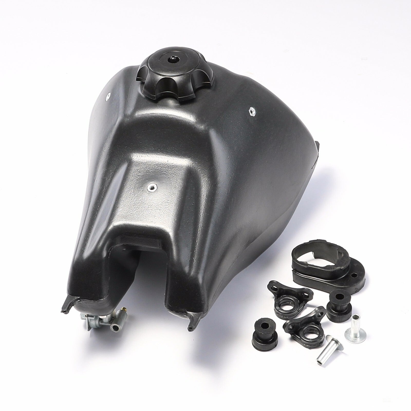 Plastic mudguard kit for CRF70 and XR70 Thumpstar Dirt Pit bicycles (125cc/140cc) with fuel tank.