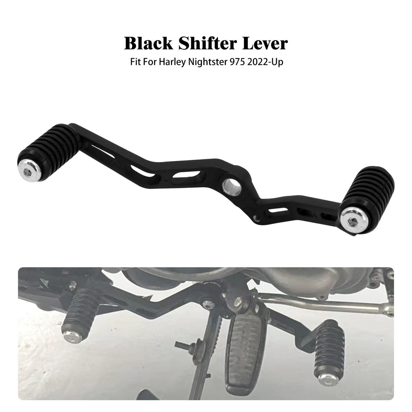 Heel Toe Gear Shift Lever Shifter Pegs for Harley Nightster 975 RH975S 2022 2023