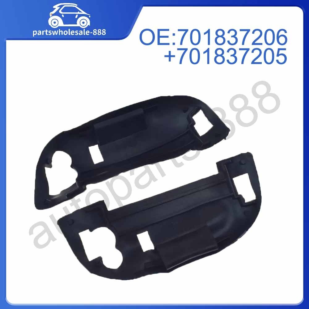A pair of left and right door handle seals suitable for Volkswagen Transit T4 90-04 701837206 701837205