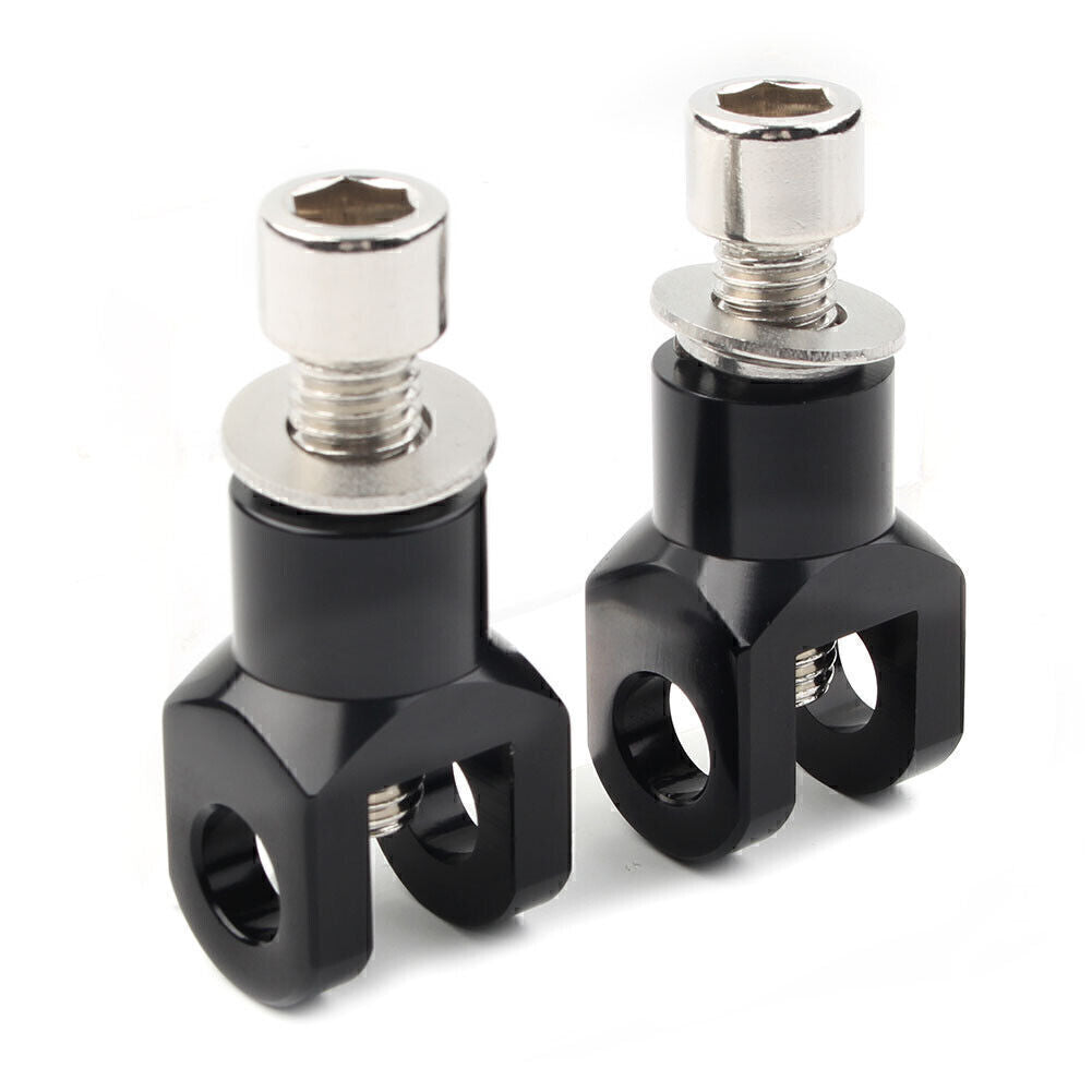 Rear Passenger Foot Pegs Bracket Kit Fit for Harley Softail 2000- 2020 Black cl