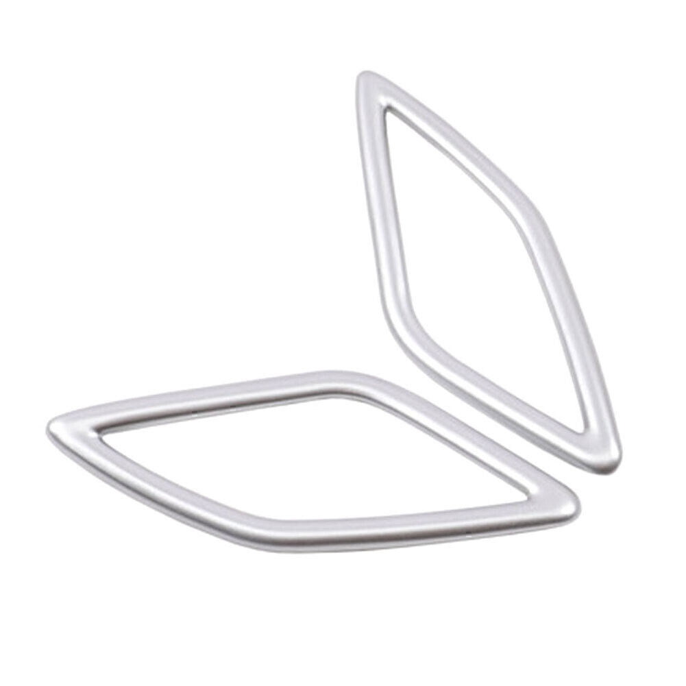 Matte Silver Car Inner A-Pillar Speaker decor Cover Trim Fit for Volvo XC40 18-2020