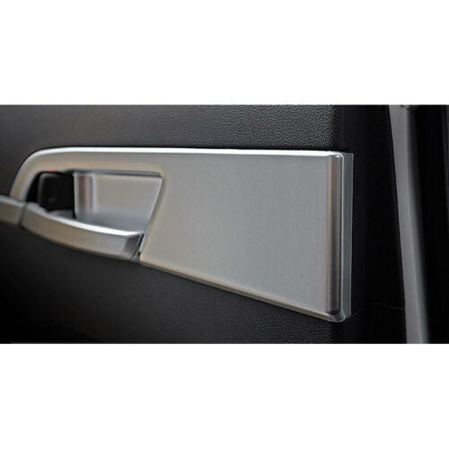 for Hyundai for Elantra 2017-2020 Matte Silver Inner Door Handle Molding Cover Trims