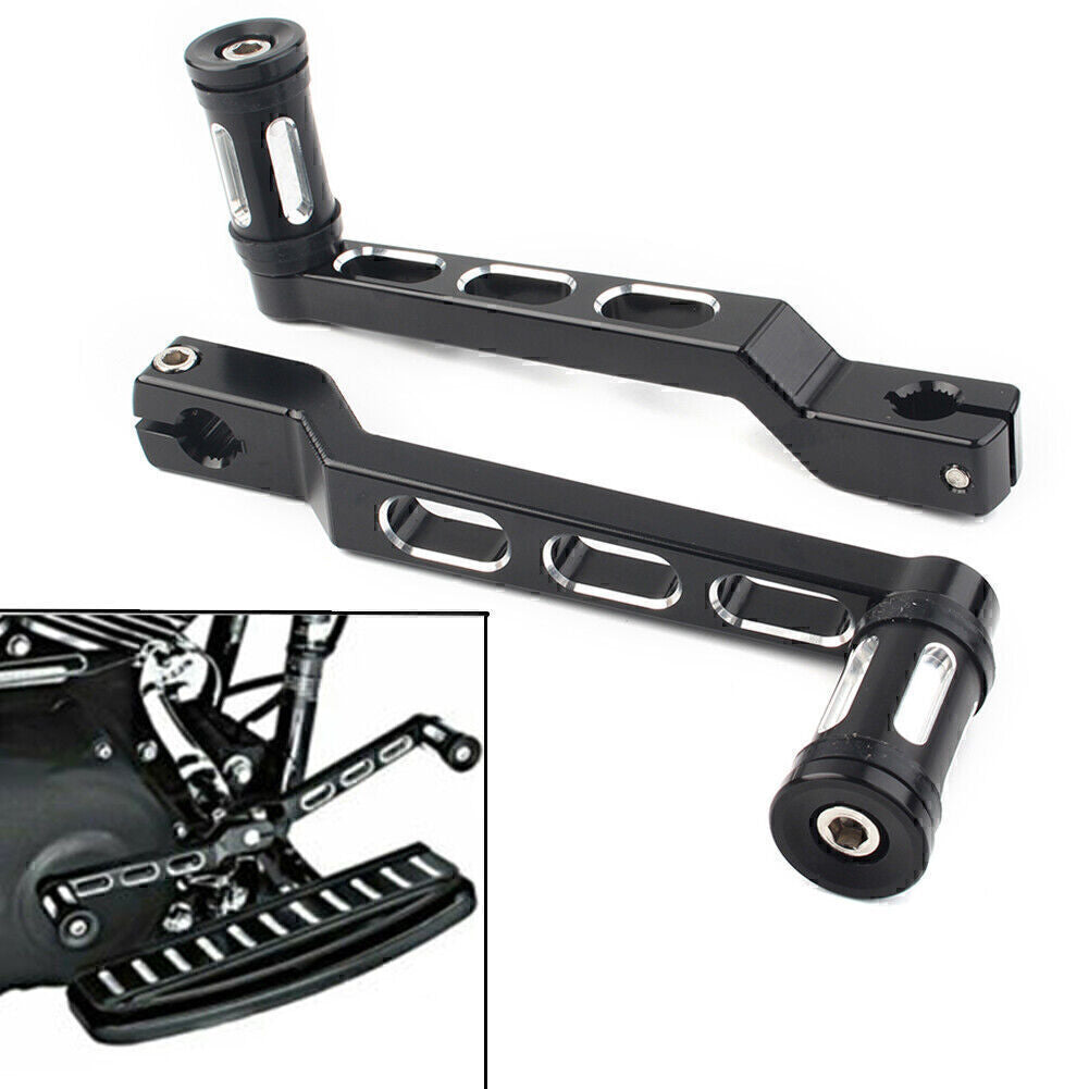 Arm Heelshift toe levers w/Shifter Pegs for Harley Touring Road King Glide
