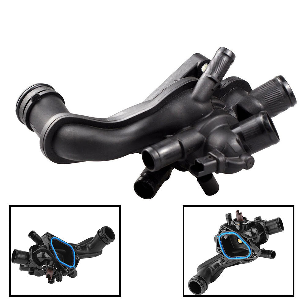 for Mini Cooper 1.6L 2007-2013 Coolant Thermostat Assembly w/ Sensor 11537534521