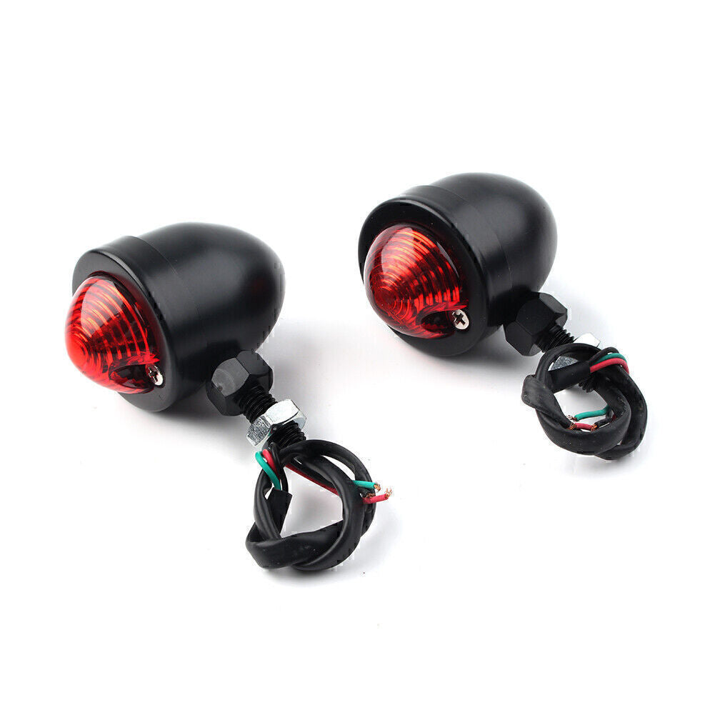 2x Turn Signals Light Blinker Indicator for Harley Cafe Racer Motorcycle