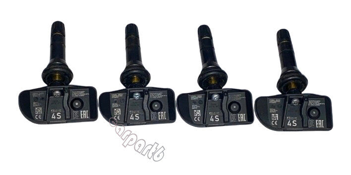 New Set of 4 NEW TPMS Tire Sensors '22-'24 for Chevy Silverado 1500 2500 3500 433MHZ