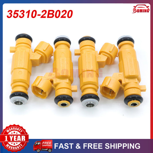 New Fuel Injector Injection Nozzle for Hyundai i20 for Kia 1.4 1.6 G4FG 35310-2B020