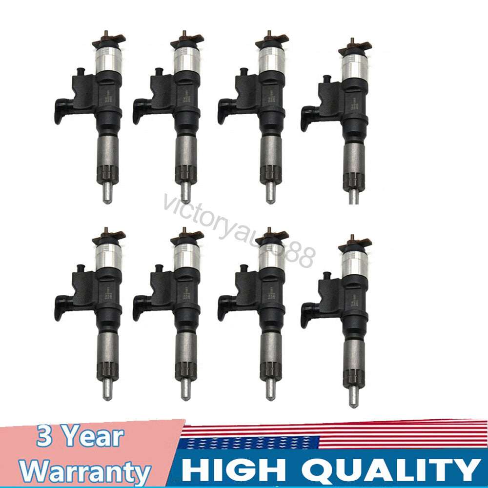 8-piece new common rail injector set suitable for Isuzu 4HL1 and 6HL1 095000-5500 095000-5504