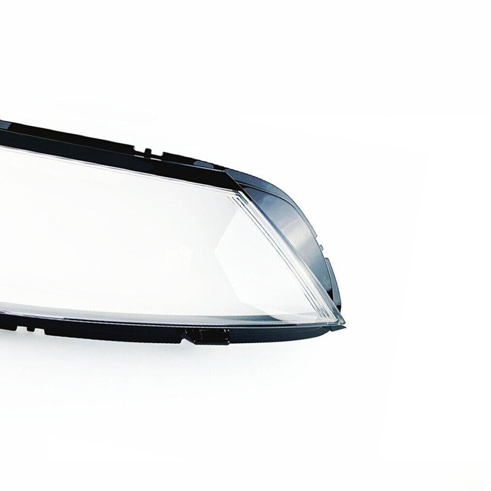 2¡Á F¨¹r for VW for Passat B7 2012-2015 Scheinwerferglas Linse Abdeckung Links+Rechts