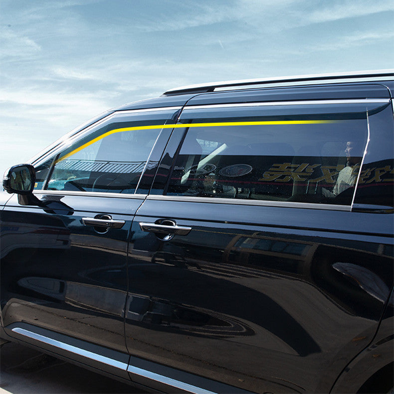 for Kia Carnival 2022-23 Window Visor Vent Shade Sun Rain Guard Deflector Set 4x