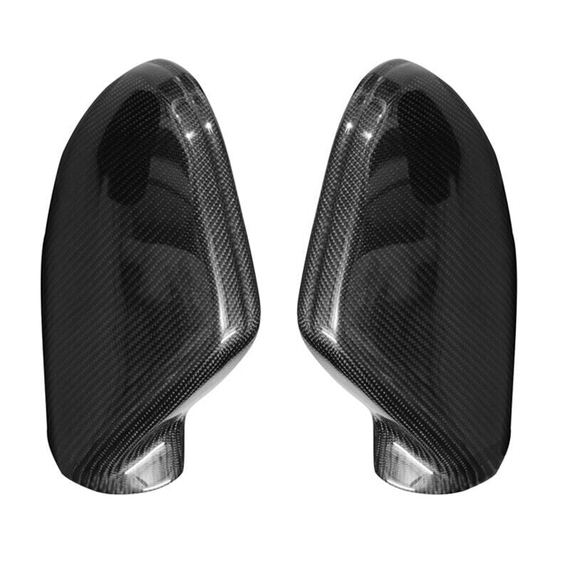 Real Carbon Fiber Car Rear View Side Mirror Cover Caps for Audi for A6 2010-2015
