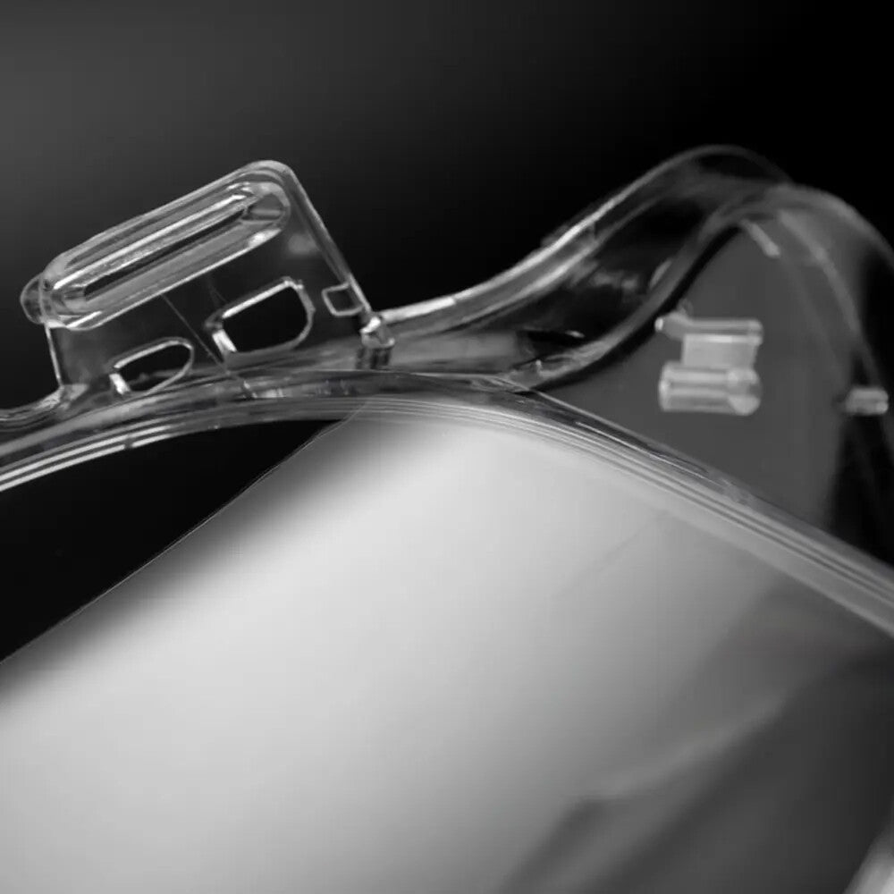 A pair of headlight lens covers for W166 GL350 GL450 GL550 (2012-2016)