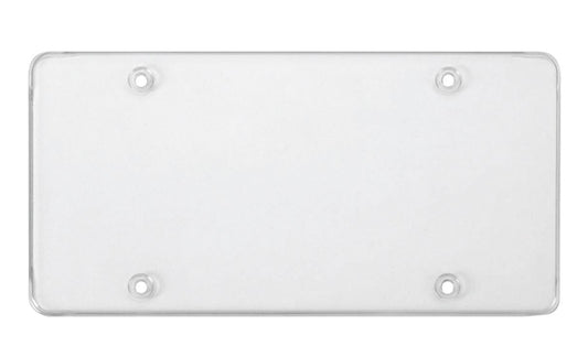 1 piece car flat license plate frame cover front cover rear trunk transparent for Genesis