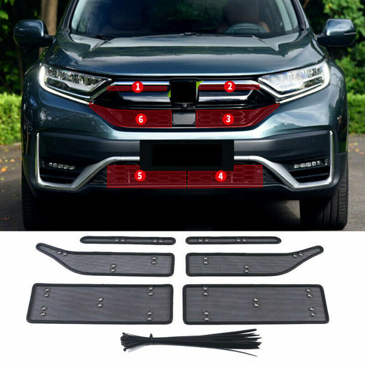 Stainless Front Grille Mesh Insect-Proof Net 1 set for Honda CR-V CRV 2020-2022