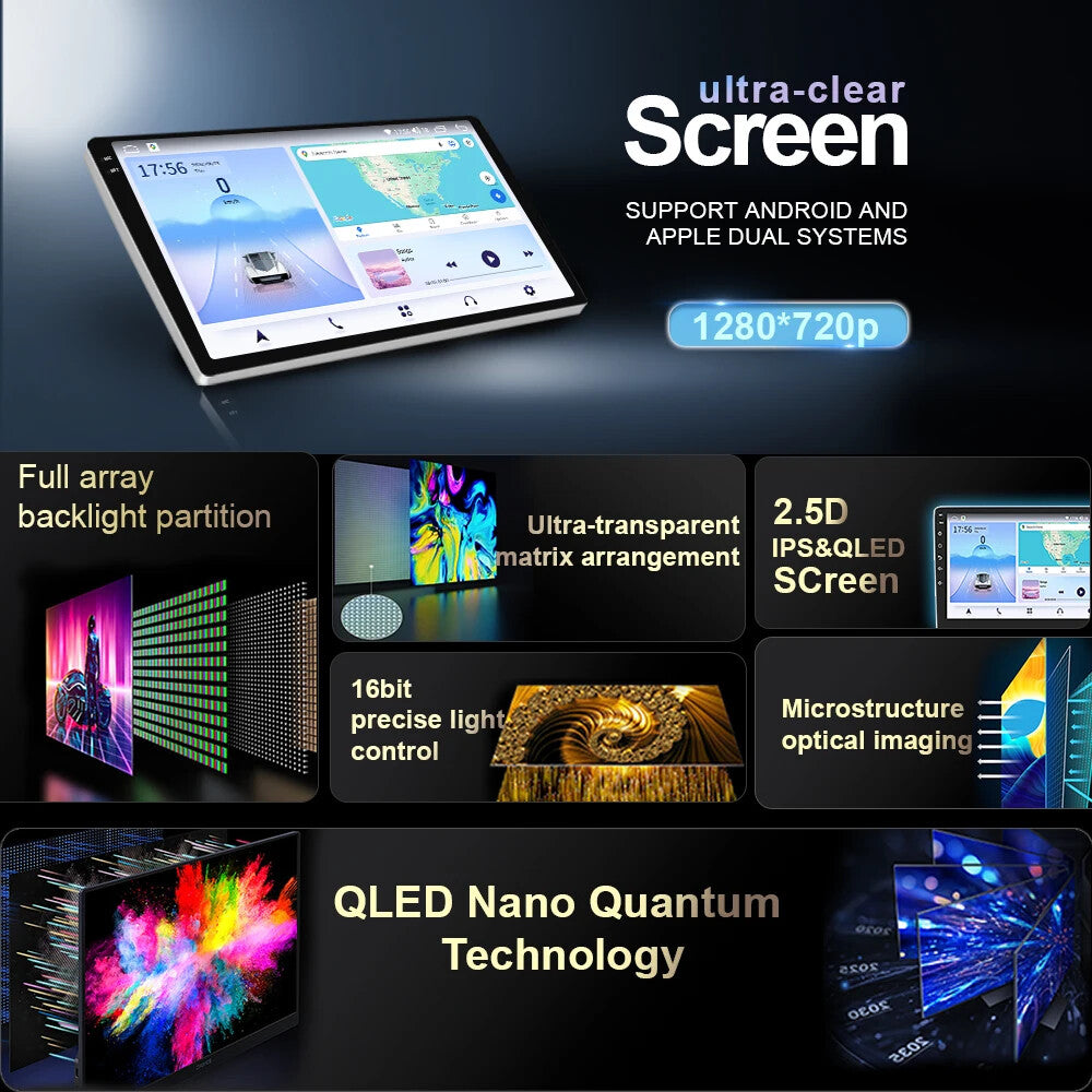 Android Auto Car Radio for Hyundai for Elantra 6 Video Player Stereo Screen Navi GPS