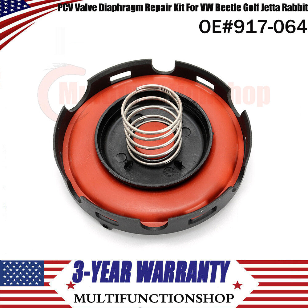 917-064 PCV Valve Diaphragm Repair Kit for VW Beetle for Golf for Jetta Rabbit 2.5L 2.0L