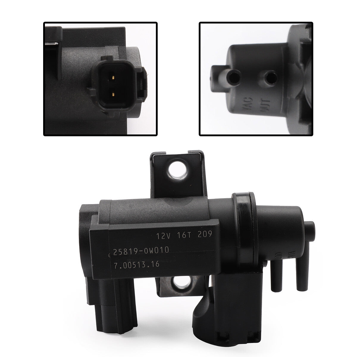 1 piece 25819-0W010 suitable for LEXUS RC350/300/200T turbocharger valve solenoid valve