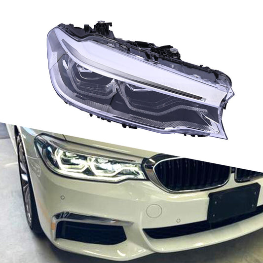Adaptive LED Headlight Passenger Side Fits for BMW 5 Series G30 G31 M5 2017-2020