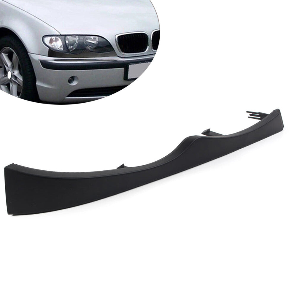 Headlight Molding Cover Trim Front Under for BMW 3 Series E46 4 Door 1998-2005 R