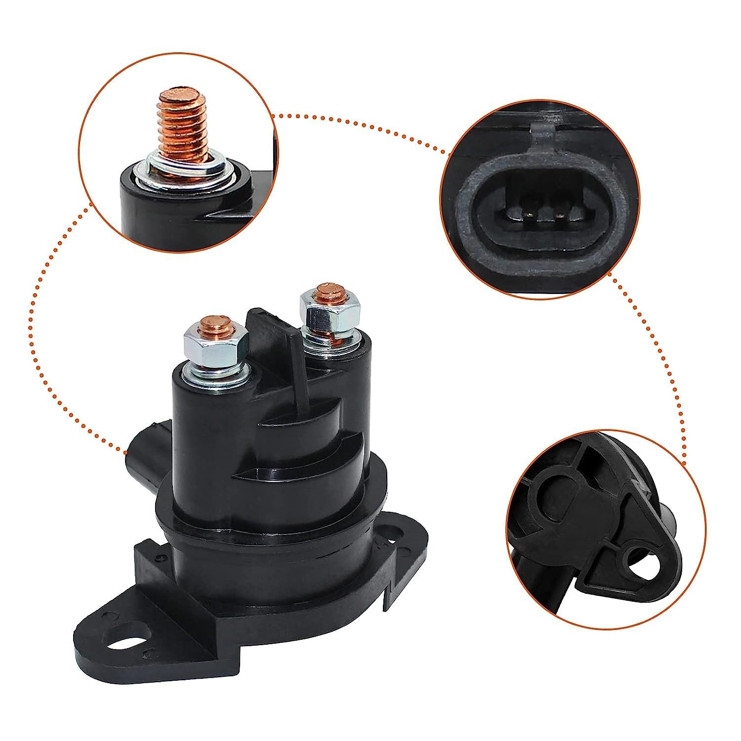 Starter Solenoid Relay for Can-am for Defender HD5/8/10 500 800Maverick Max X3 1000R