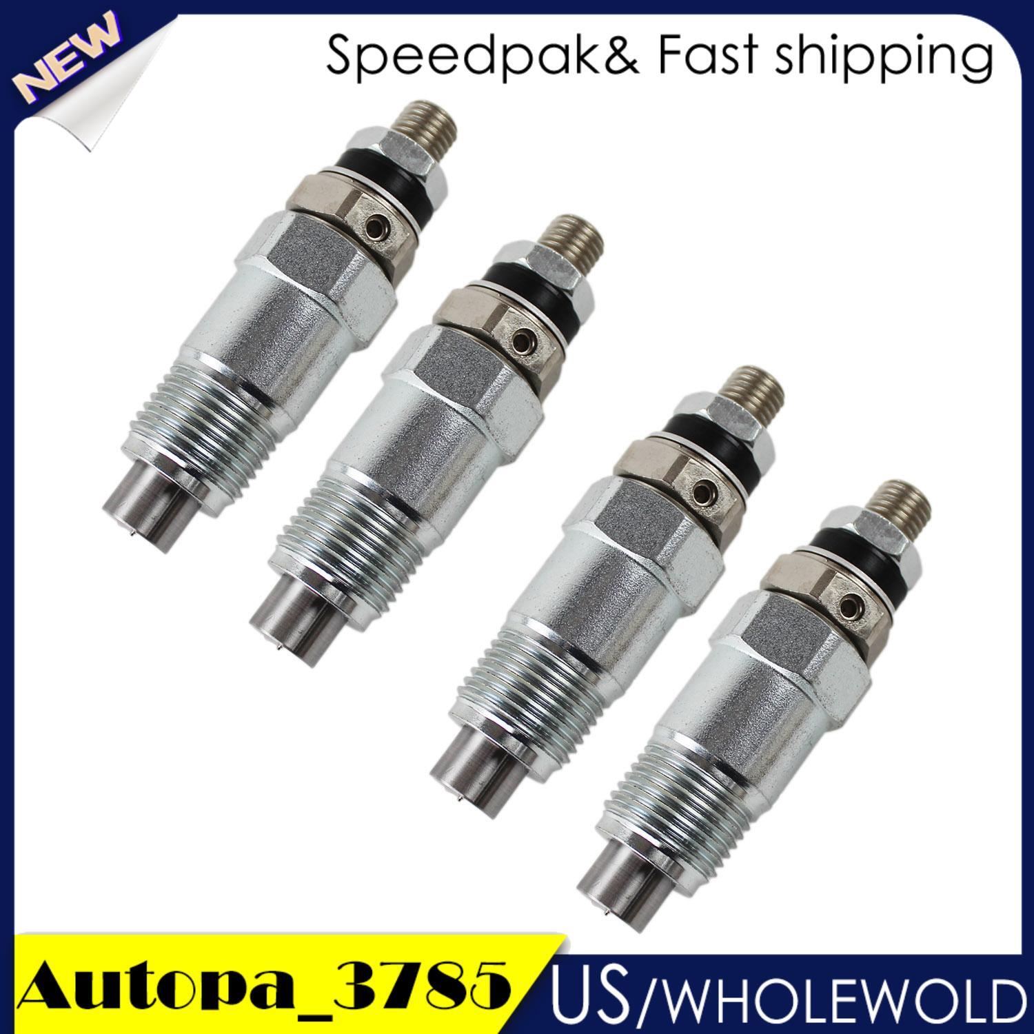 4pcs Fuel Injectors 093500-1800 23600-56011 Compatible with for Toyota 2B/B 2J 2H
