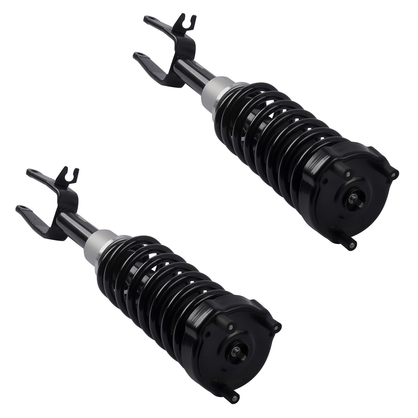 Two-piece front-mounted L+R hydraulic spring shock absorber strut auxiliary device suitable for Infiniti QX56 and QX80 (2011-21)