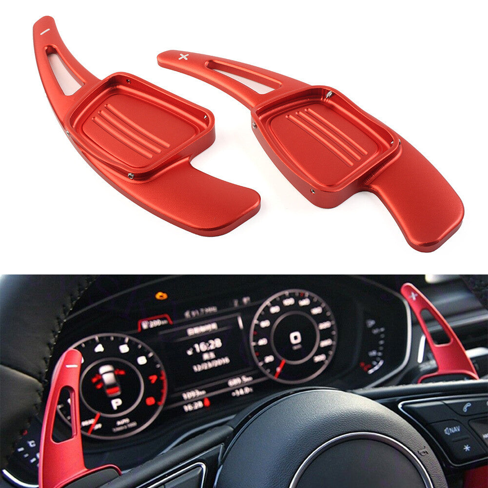 Red Steering Wheel Paddle Shifter for Audi A3 A4L A5 A6L 2015-2021 2020 2019 18