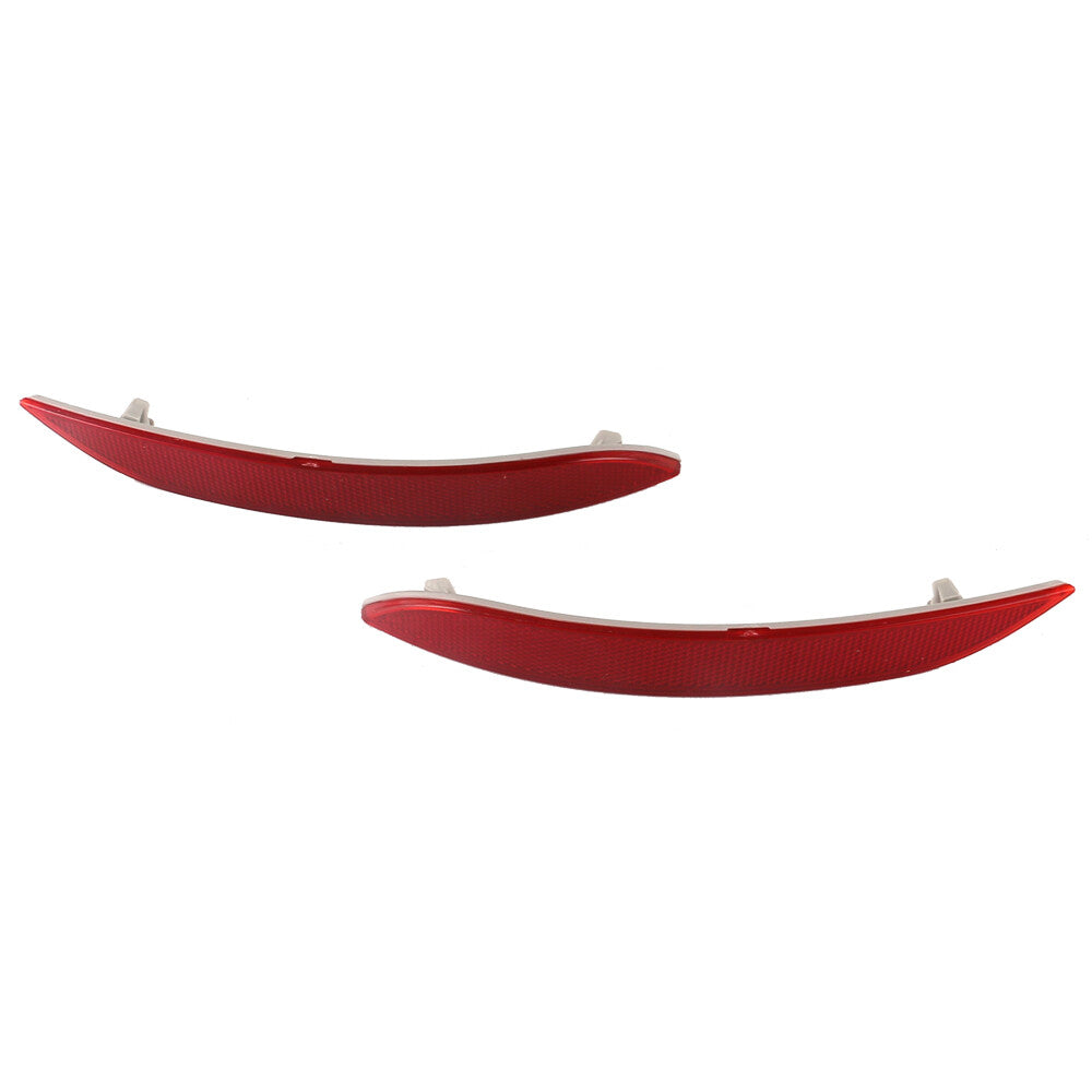 Rear Left Right Bumper Reflectors Fits for 2013-2016 for BMW X1 E84 Red